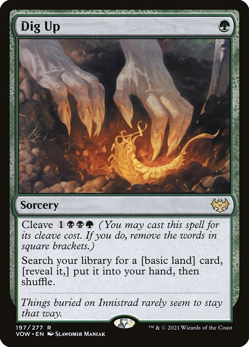 Dig Up (197) [Innistrad: Crimson Vow]