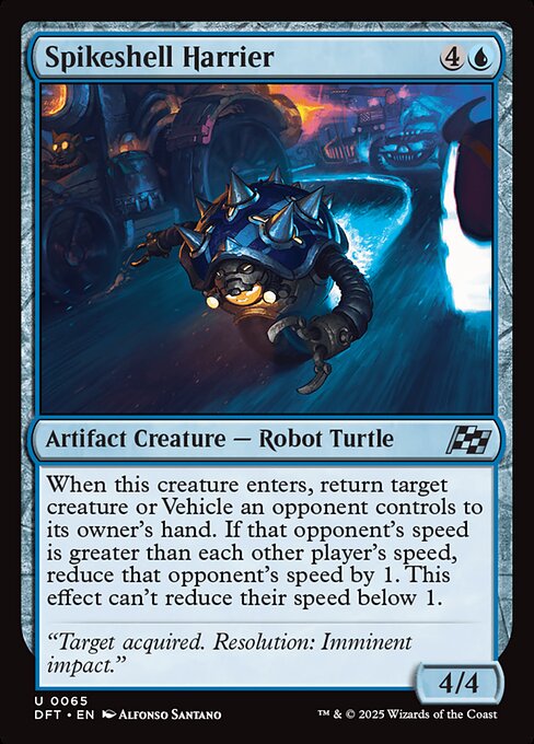 Spikeshell Harrier (65) [Aetherdrift]