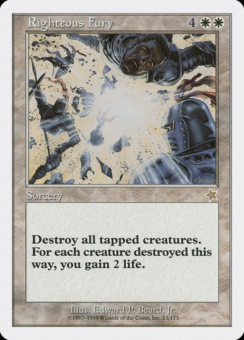 Righteous Fury (23) [Starter 1999]