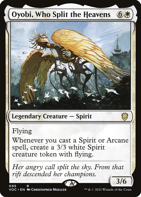 Oyobi, Who Split the Heavens (95) [Crimson Vow Commander]