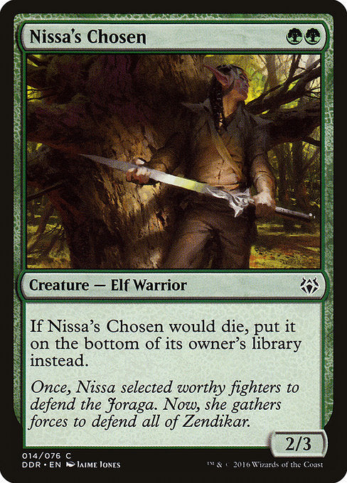 Nissa's Chosen (14) [Duel Decks: Nissa vs. Ob Nixilis]