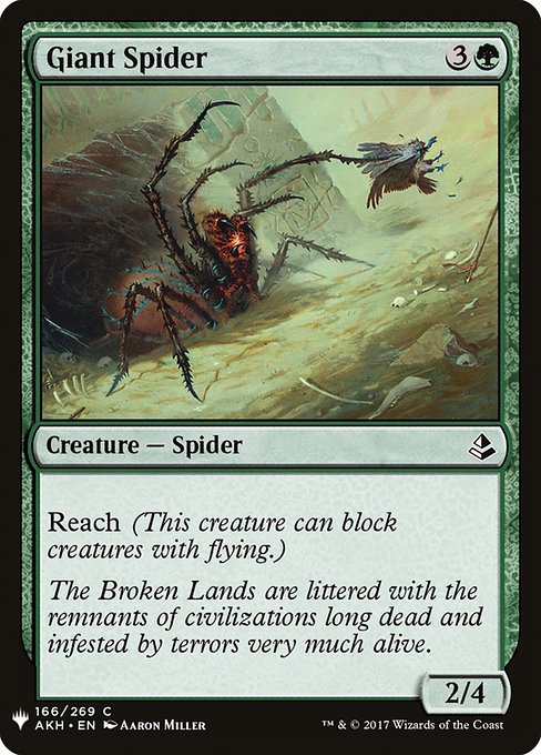 Giant Spider (AKH-166) [The List]
