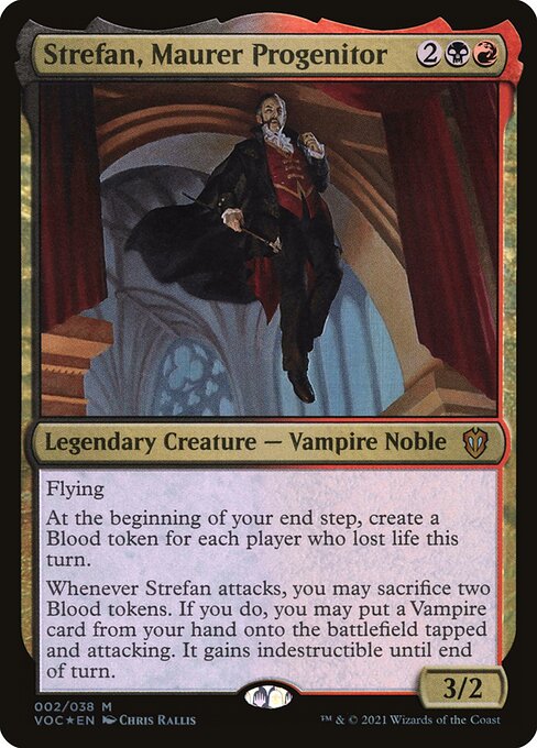Strefan, Maurer Progenitor (2) [Crimson Vow Commander]