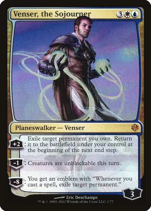 Venser, the Sojourner (1) [Duel Decks: Venser vs. Koth]