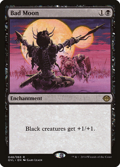 Bad Moon (48) [Duel Decks Anthology: Garruk vs. Liliana]