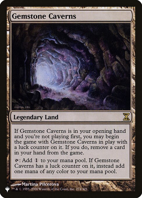 Gemstone Caverns (TSP-274) [The List]
