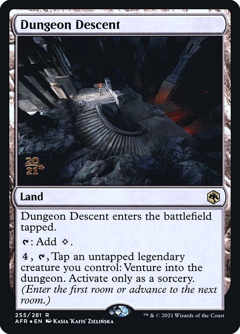 Dungeon Descent (255s) [Adventures in the Forgotten Realms Promos]