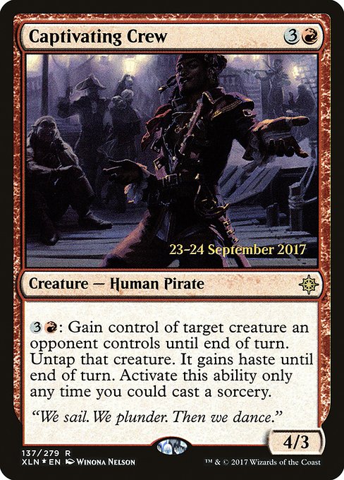 Captivating Crew (137s) [Ixalan Promos]