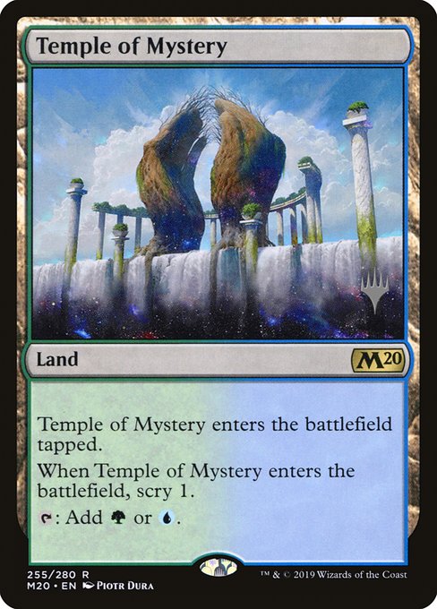 Temple of Mystery (255p) [Core Set 2020 Promos]