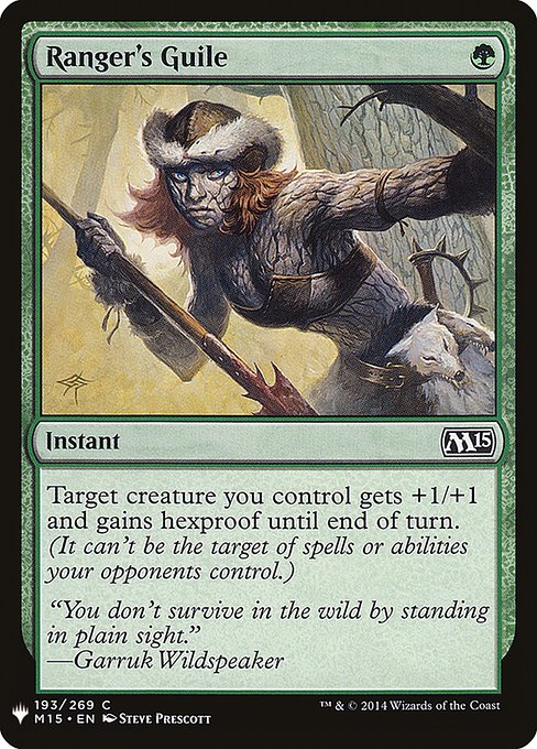 Ranger's Guile (M15-193) [The List]