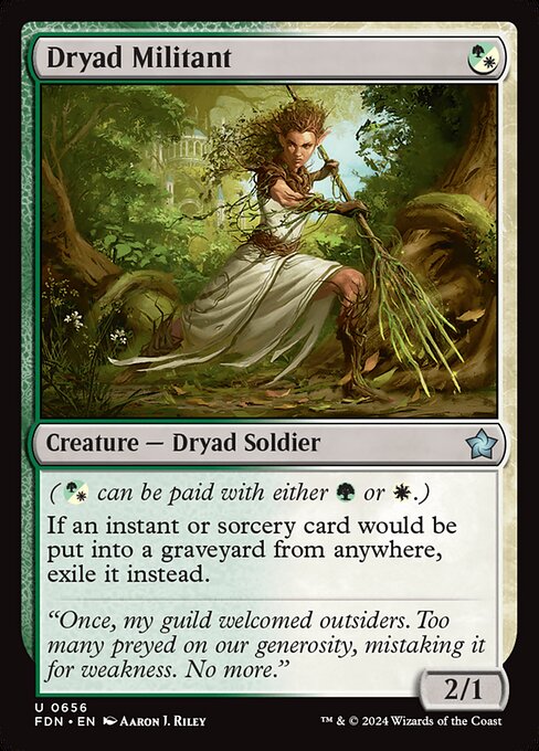 Dryad Militant (656) [Foundations]