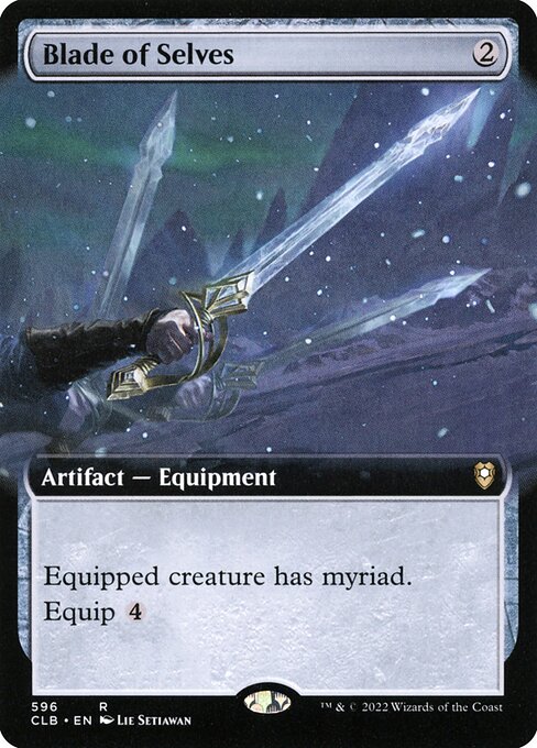 Blade of Selves (596) [Commander Legends: Battle for Baldur's Gate] [Extended Art]