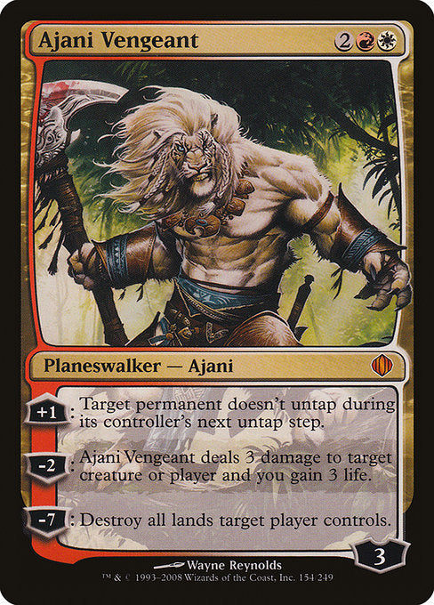 Ajani Vengeant (154) [Shards of Alara]