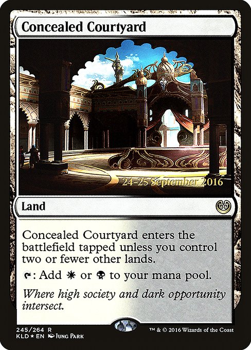 Concealed Courtyard (245s) [Kaladesh Promos]