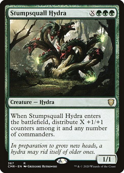 Stumpsquall Hydra (367) [Commander Legends]