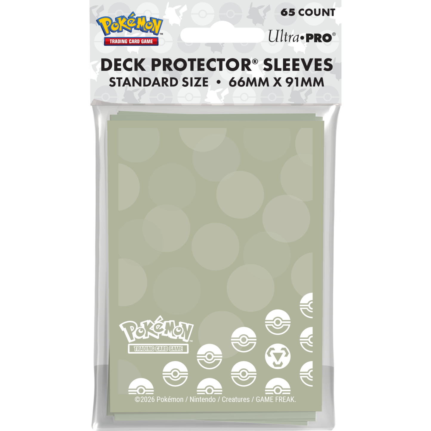 Pokemon Energy Type Sleeves 65ct