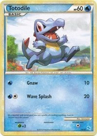 Totodile (#14) (14/30) [HGSS Trainer Kit Gyarados and Raichu]