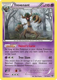 Trevenant (55/146) [XY Base Set]