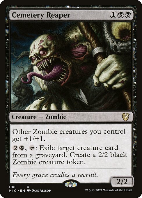 Cemetery Reaper (108) [Midnight Hunt Commander]