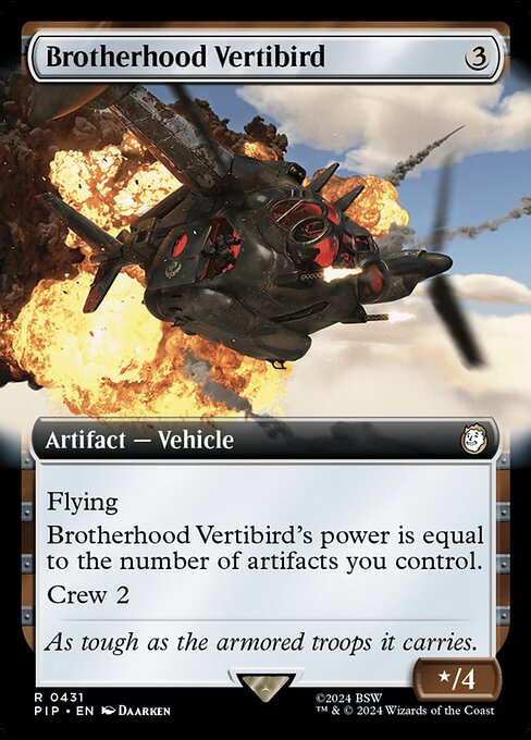 Brotherhood Vertibird (431) [Fallout]