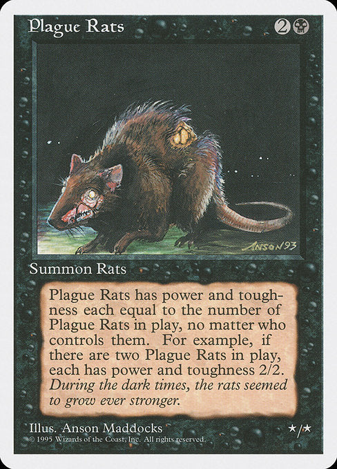 Plague Rats (154) [Fourth Edition]