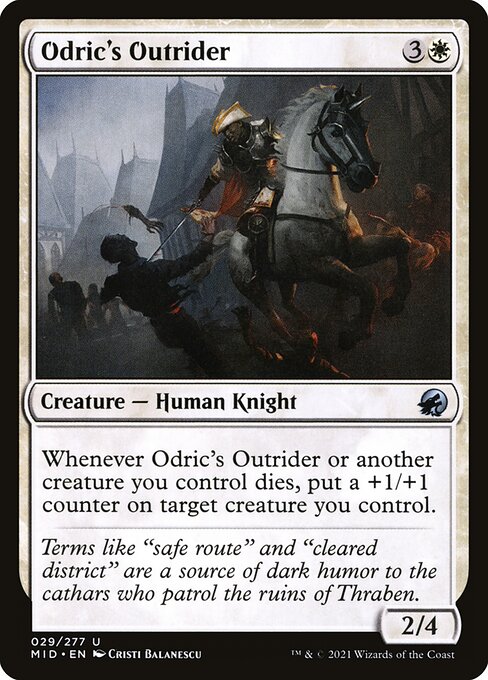 Odric's Outrider (29) [Innistrad: Midnight Hunt]
