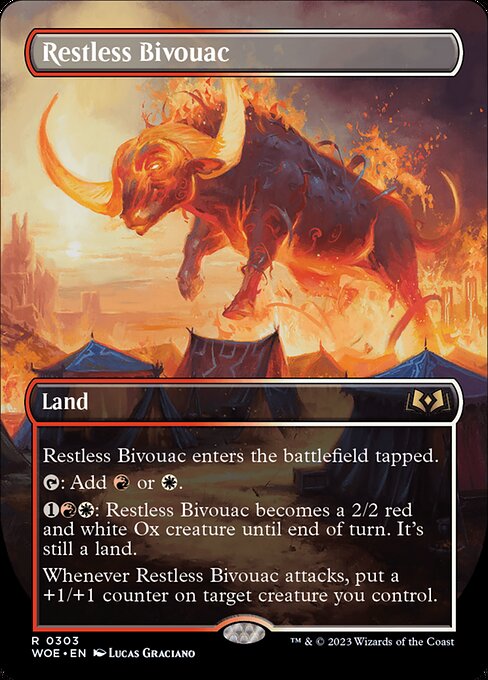 Restless Bivouac (303) [Wilds of Eldraine] [Borderless]