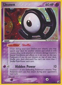 Unown (U) (U/28) [Unseen Forces]