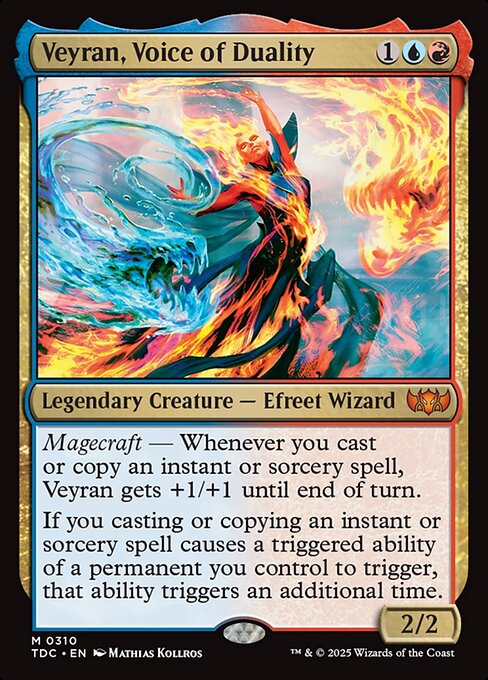 Veyran, Voice of Duality (310) [Tarkir: Dragonstorm Commander]