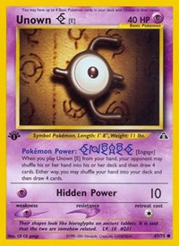 Unown [E] (67/75) [Neo Discovery (Unlimited)]