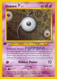 Unown [P] (058/105) [Neo Destiny]
