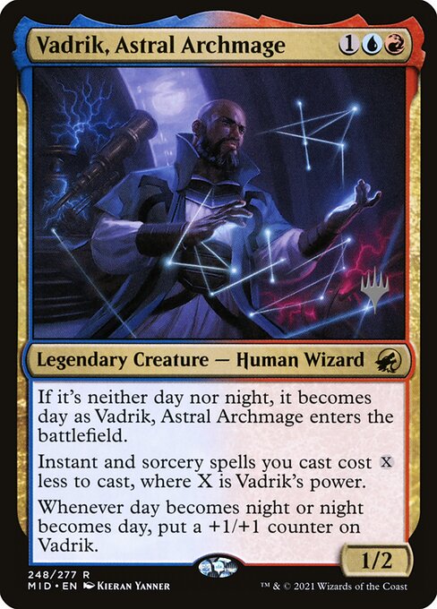 Vadrik, Astral Archmage (248p) [Innistrad: Midnight Hunt Promos]