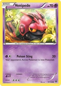 Venipede (51/146) [XY Base Set]