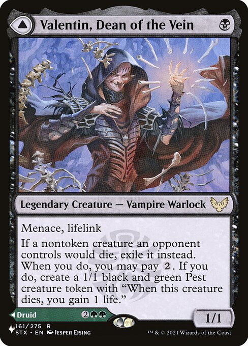 Valentin, Dean of the Vein // Lisette, Dean of the Root (STX-161) [The List]