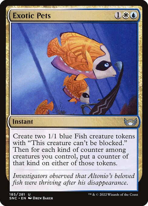 Exotic Pets (185) [Streets of New Capenna]