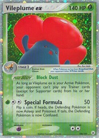 Vileplume ex (100/101) [Hidden Legends]