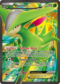 Virizion EX (Full Art) (96/101) [Plasma Blast]