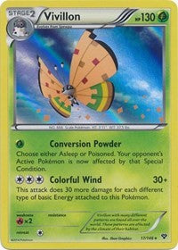 Vivillon (High Plains [Orange]) (17/146) [XY Base Set]
