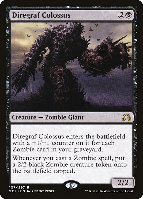 Diregraf Colossus (107) [Shadows over Innistrad]
