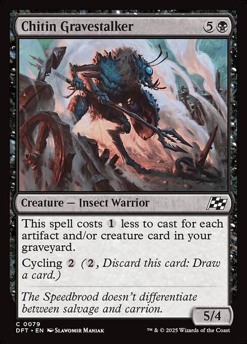 Chitin Gravestalker (79) [Aetherdrift]