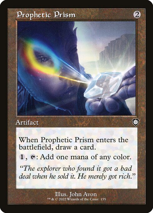 Prophetic Prism (155) [The Brothers' War Commander]