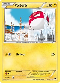 Voltorb (32/116) [Plasma Freeze]