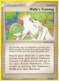 Wally's Training (85/106) [Emerald]