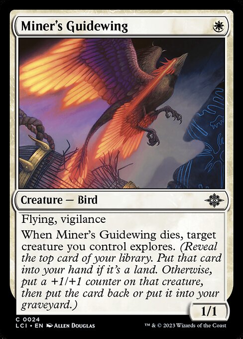 Miner's Guidewing (24) [The Lost Caverns of Ixalan]