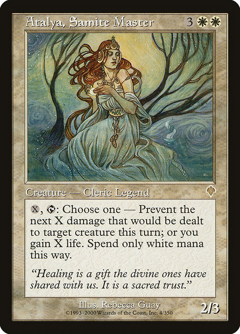 Atalya, Samite Master (4) [Invasion]