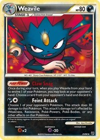Weavile (25/90) [Undaunted]