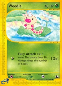 Weedle (114) (114/144) [Skyridge]