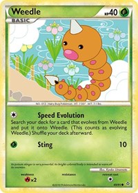 Weedle (69/95) [Unleashed]