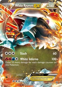 White Kyurem EX (96/135) [Plasma Storm]