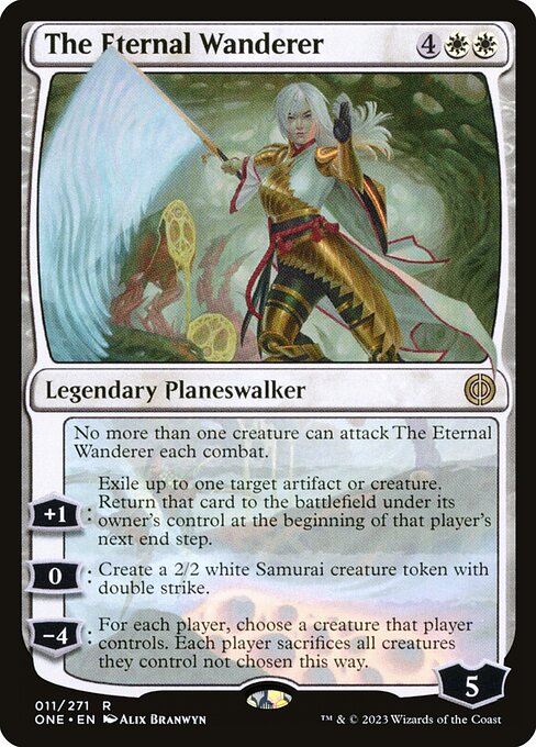 The Eternal Wanderer (11) [Phyrexia: All Will Be One]
